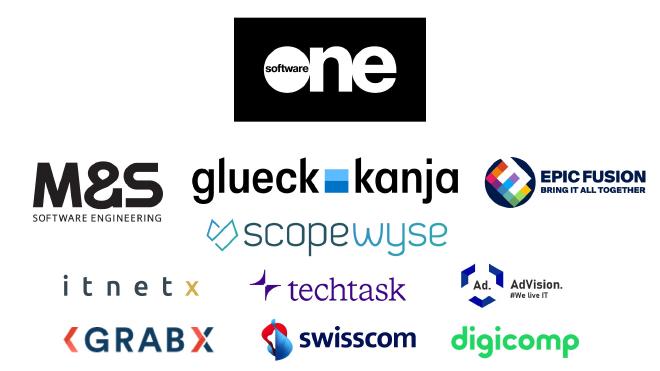 Overview of all sponsors of Azure Bootcamp Switzerland 2026